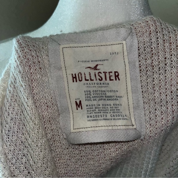 Vintage Y2K Hollister 2000s Knit Babydoll Top - Picture 8 of 8